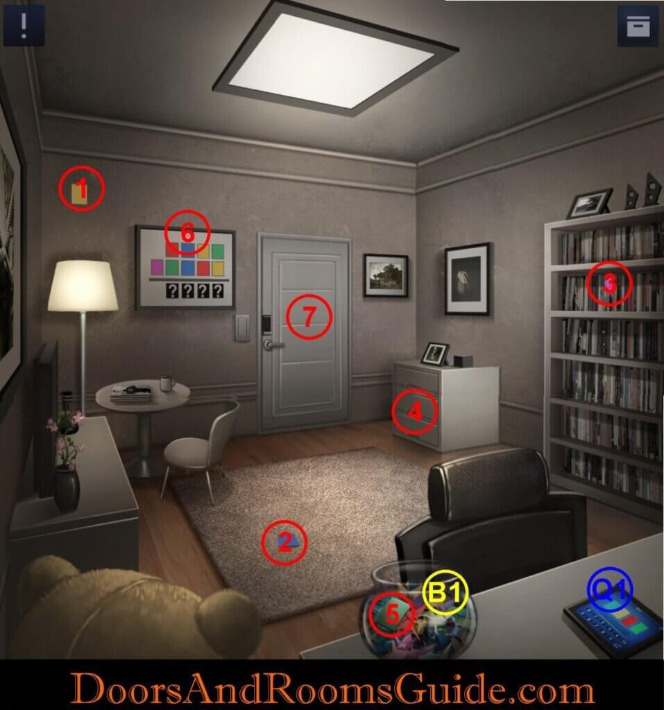 Chapter 1 Doors & Rooms 2 Complete Walkthrough