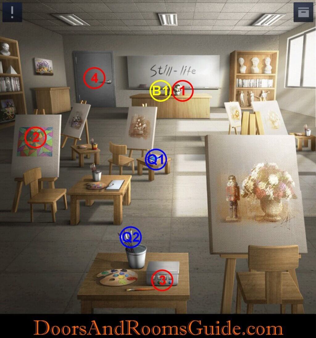 Chapter 2 Stage 5 Doors & Rooms 2 Complete Walkthrough