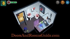 Doors and Rooms 3 Map Bathroom