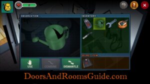 Doors and Rooms 3 watering can