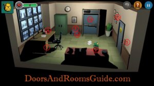 DR3 1-8 Map Security room