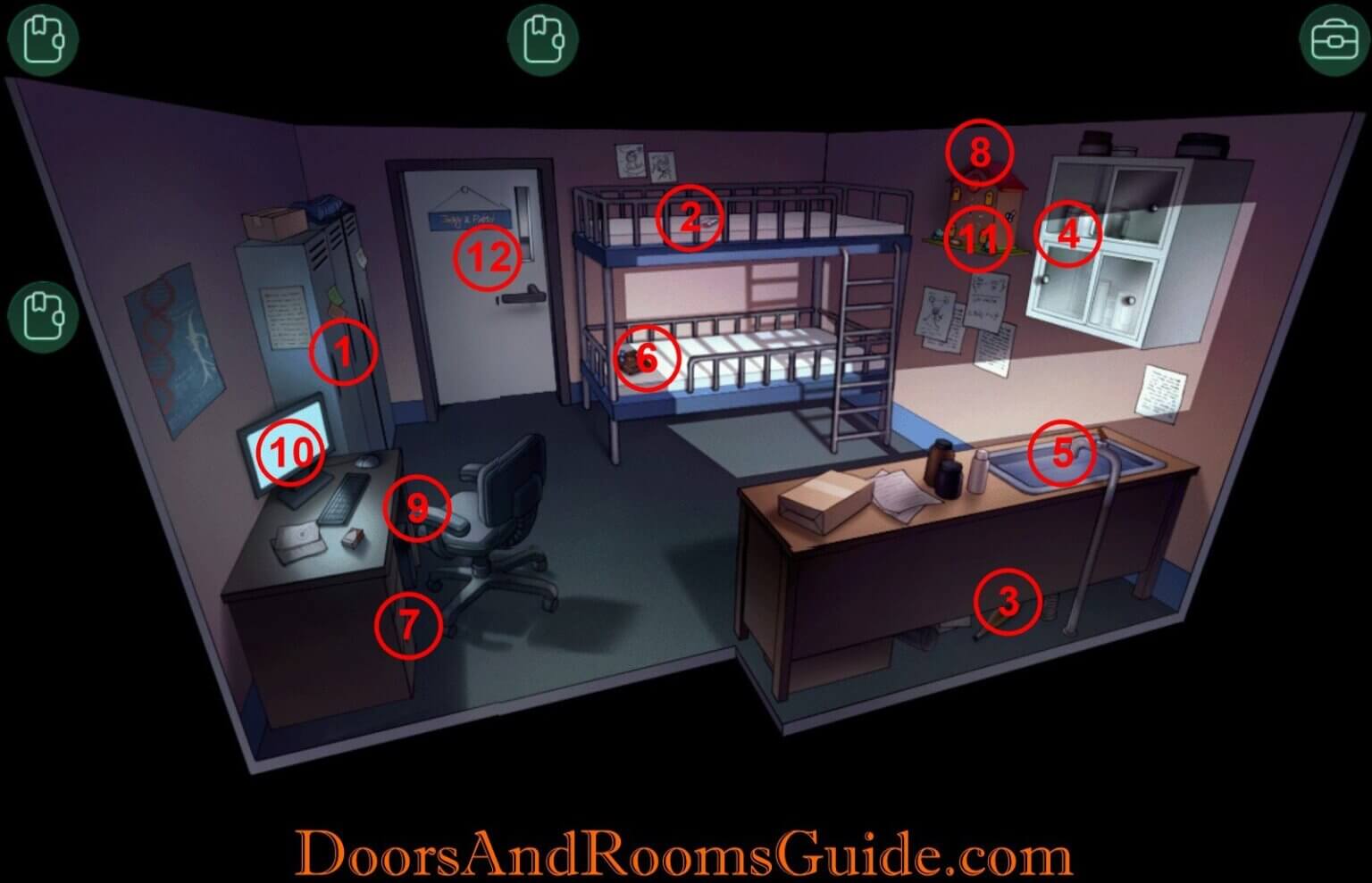 Laboratory Doors and Rooms Zero Complete Walkthrough