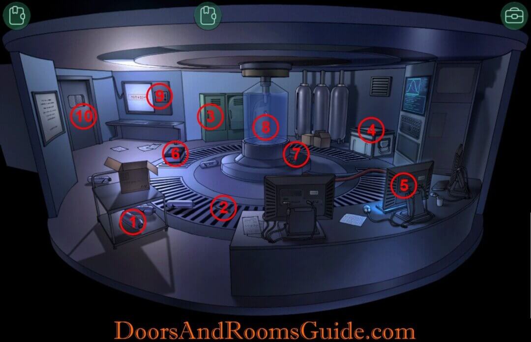 Laboratory Doors and Rooms Zero Complete Walkthrough